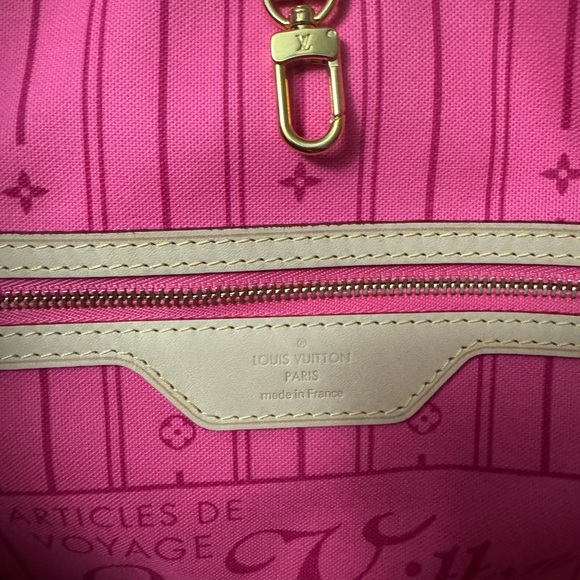 Stephen Spouse Limited edition Neverfull MM Roses new vanchetta replaced by LV - Picture 14 of 17